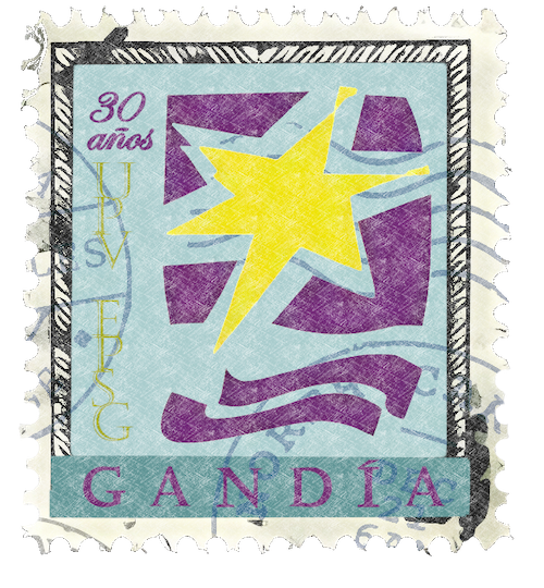 Sello con el logo de la EPSG